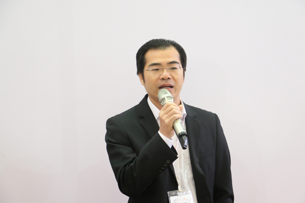 廣東省儀器儀表學(xué)會副秘書長、《儀器儀表商情》副總編邵時致辭